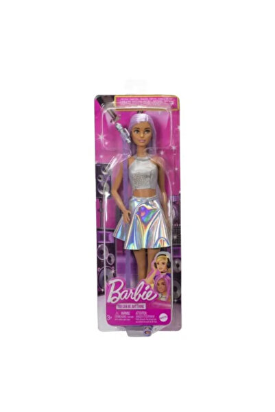 JollyMag Păpușa Barbie Barbie You Can Be Set Barbie Star Pop și Microfon