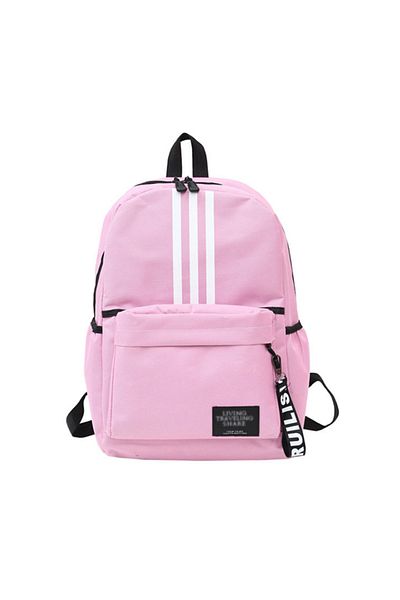ENAR Zipper Closure Backpack Pink