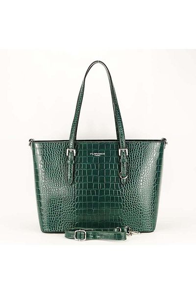Flora&Co Paris Dark green large bag Amira 11