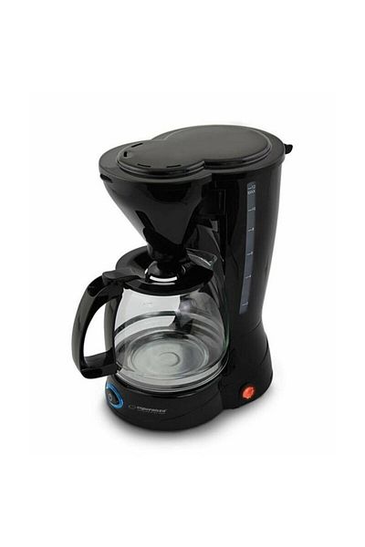 ESPERANZA Cafetiera Liberica EKC 009, 800W, 1.5L (Black)