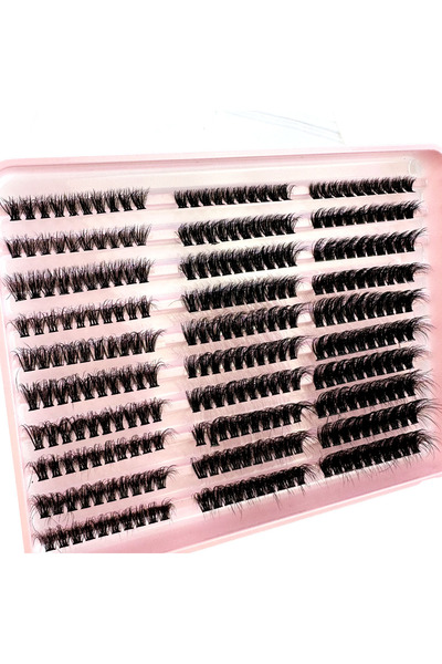 Choice4 مزيج 0.07 مم D XISU60D80D100D 300/120 قطعة رموش 5D رقيقة عنقودية 30D-...