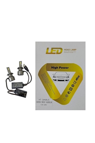 Led Light Alex Set 2 becuri LED V68 Canbus, 180W, 6000K, 18.000 LM