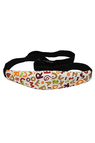 PIKKABOO - ABC Brown - NapSafe Car Head Support