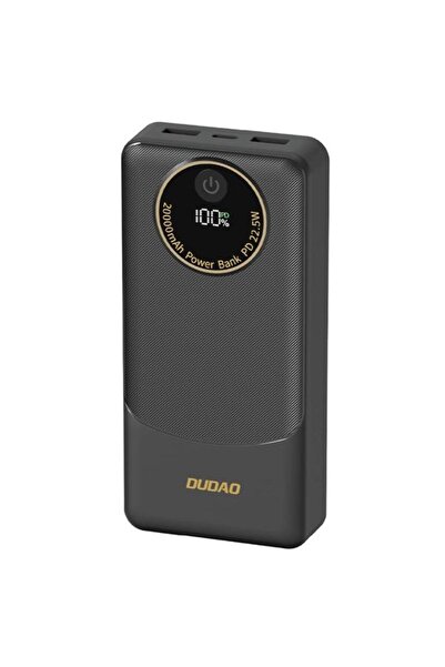 DUDAO Baterie externă K12Pro, 20000mAh, 22.5W, QC + PD, 1 x USB-C - 2 x USB-A...