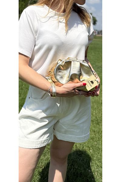 SİNİSA BAG Women's Soft Leather Chain Strap Hand and Shoulder Bag