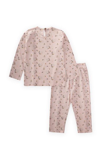 Cigit Patterned Pajama Set 2-8 Years Old Fox Pattern
