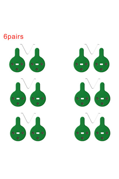 Choice 6 أزواج من وسادات فرامل السكوتر الكهربائية باللون الأخضر لسكوتر KUGOO ...