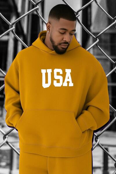 BENROMA Hanorac imprimat SUA MĂRIME MARE