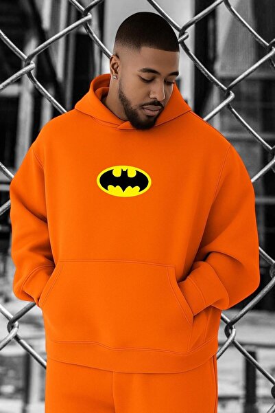 BENROMA Sweatshirt de mărime mare cu imprimeu liliac cu 3 fire