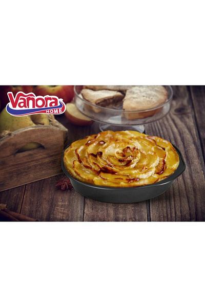 vanora Set doua tavi cuptor VN-FM-A0072, rotunde, 24X21.5X4CM