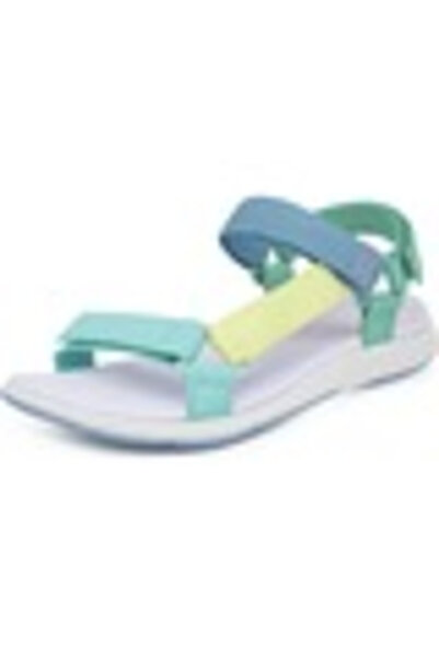 OEM Sandale casual pentru drumeții și activități outdoor, albastru-galben, mă...