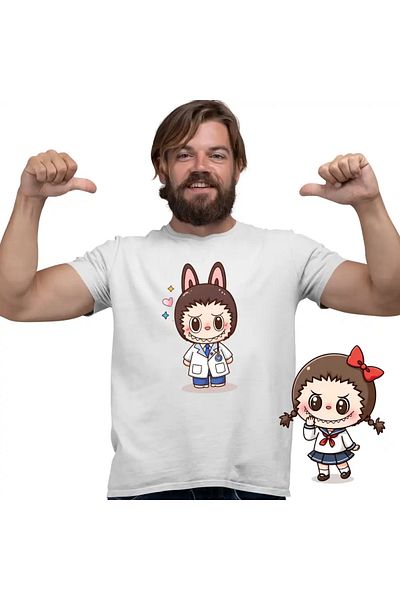 OEM Men's T-Shirt Labubu Doctor