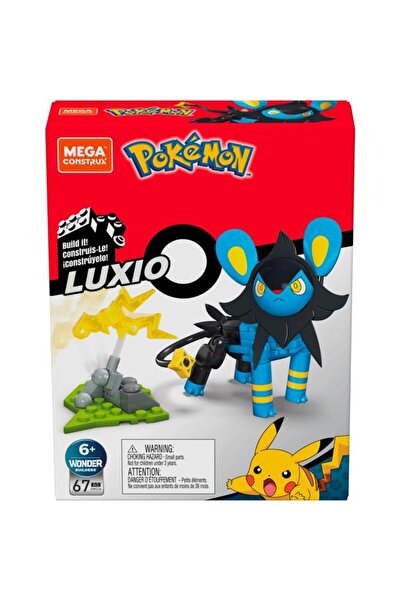 mattel Mega Construx Pokemon Building Set, 67 Pieces