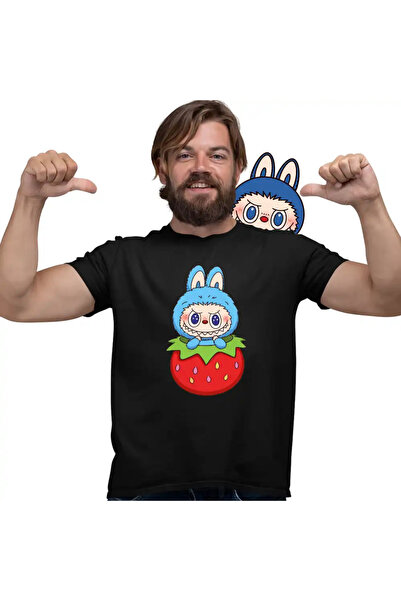 OEM Tricou Barbati Labubu Capsuna