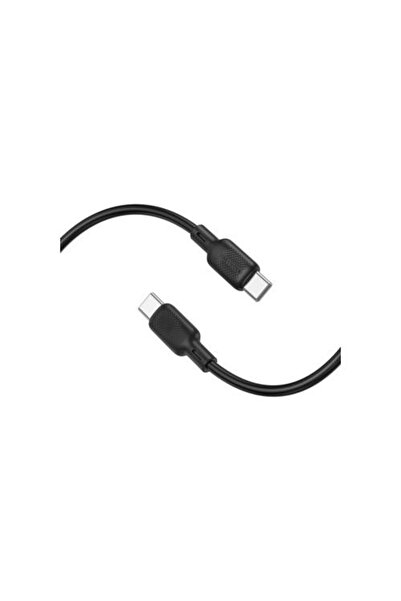 Borofone Cablu BX113, încărcare rapidă, USB Tip-C la USB Tip-C 60W, 2m, negru