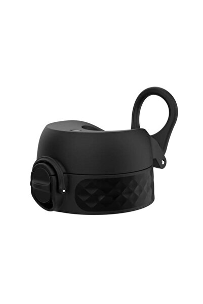 Ion8 Καπάκι μπουκαλιού νερού, ανακυκλωμένο, μέγεθος L, μαύρο -