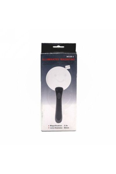 Skygo 2.5X-90Mm Reading Magnifier with 2 LED Lights
