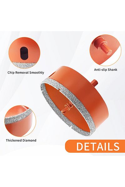OEM Professional diamond core bit 110 mm for porcelain, ceramics, glass, granite, ceramic tiles, marble
