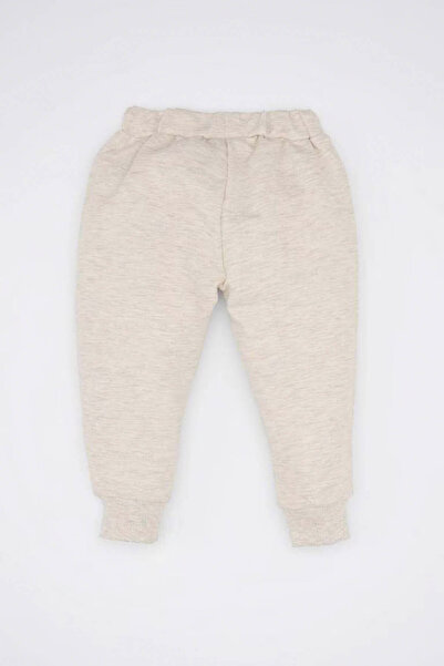DeFacto Basic Gray Baby Girl Sweatpants with Elastic Waist D0829A5/Gr398