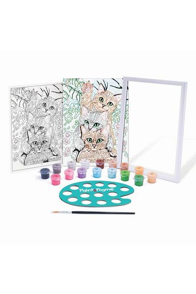 As Games Set Paint & Frame - Funny Cats