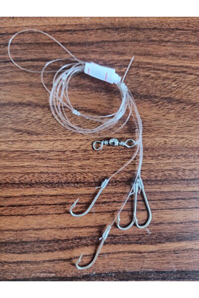 Çaparim 4 İğneli Dip Olta Takımı ile Verimli ve Keyifli Balık Avı 5 Adet