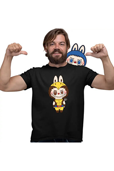 OEM Tricou Barbati Labubu Wolverine
