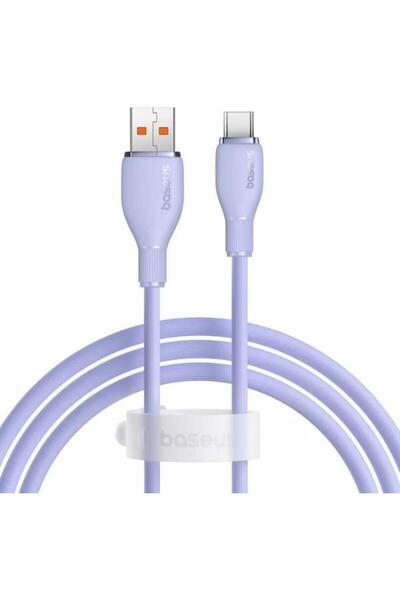 Baseus Cablu de date Pudding USB la USB Tip-C 100W, 2m, Violet