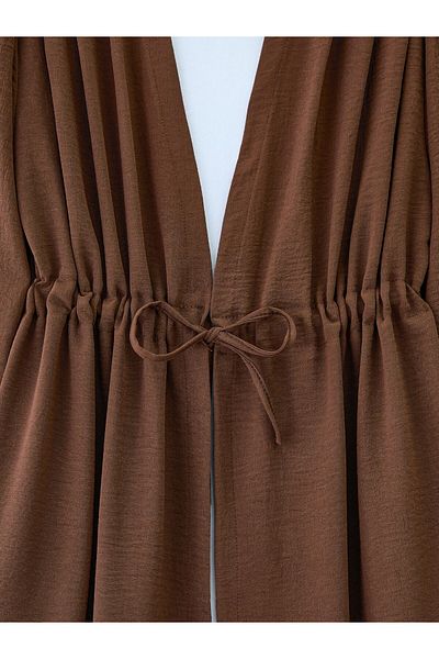 Modamorfo Tunnel Lace Ayrobin Kimono Suit -Coffee