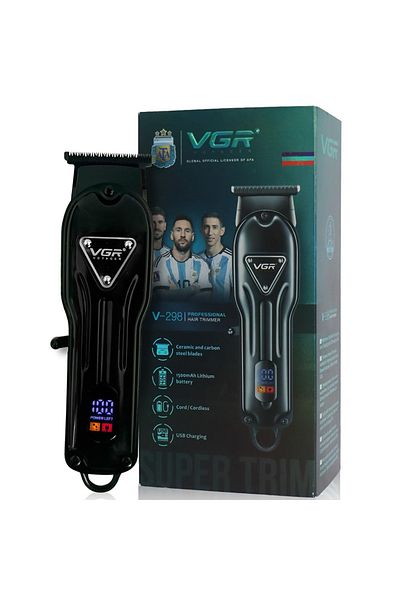 VGR V-298 Professional Hair Trimmer for Men (black)