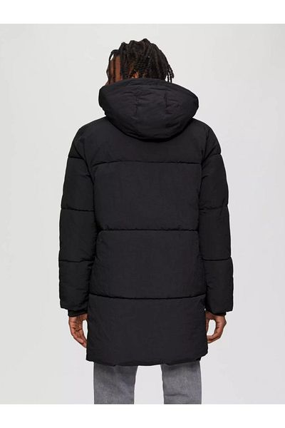 QS by s.Oliver Q/S by s.Oliver Men's Regular fit hooded quilted jacket, Black