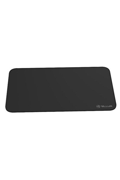 TELLUR Mousepad SmoothClick L, stitched edges, 700x400x3mm (Black)