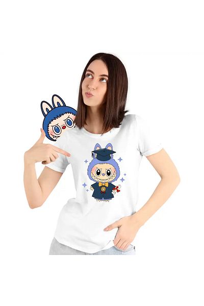 OEM Women's T-shirt Labubu Graduation