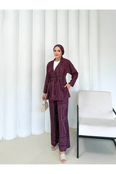 Melike Tatar Σετ με σχέδια με γραμμές 32-2386