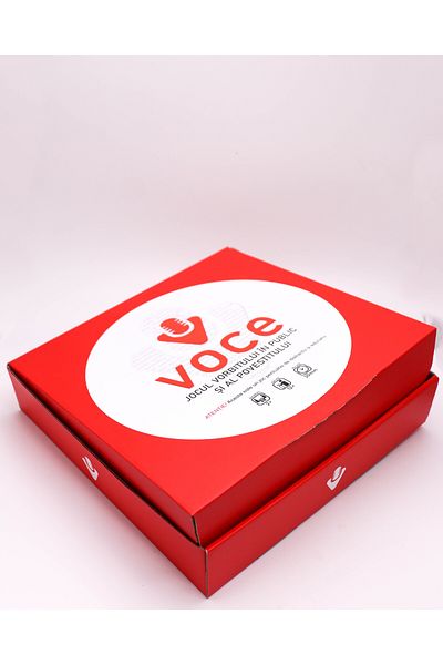 OEM Board game Voice, Public speaking and storytelling game, Red, 12 years old