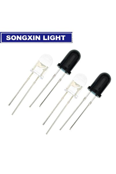 Choice1 10 مجموعات من 5 مم 940 نانومتر 10 أزواج من مصابيح LED 3 مم 5 مم 940 ن...