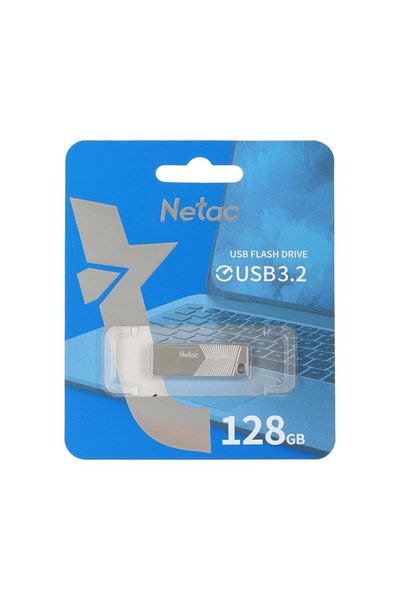 Netac 128Gb Type-C + USB 3.0 Flash Memory - Nt03U782C-128G-30Pn