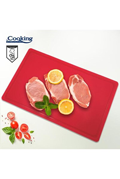 Heinner Cutting Board with Groove HR-ADR-532 SR, 53 X 32.5 X 2 cm (Red)