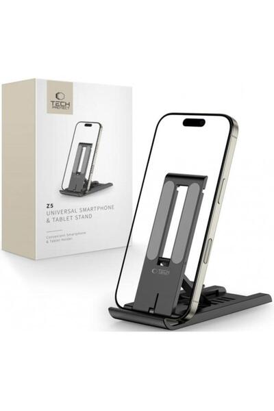 Tech-Protect Suport de birou Z5, universal (negru)