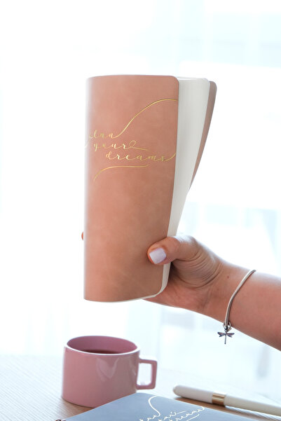 Victoria's Journals A5 Spiral Vegan Leather Unlimited Planner Agenda. 100 γρ. Αχάτης. 224 φύλλα.