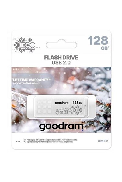Goodram Memorie USB UME2-1280W0R11-WI, 128GB, USB 2.0 (Alb)