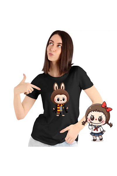 OEM Women's T-shirt Labubu Harry Potter