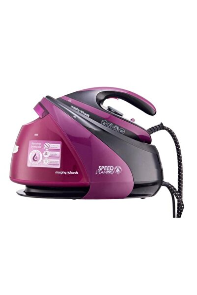 morphy richards Statie de calcat MORPHY RICHARDS, SteamPro, 3000 W, Capacitate 1.6 L, 7 bari, Talpa ceramica, Tehnol