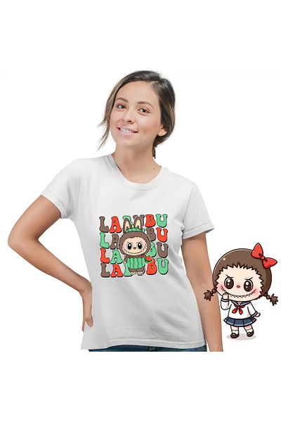 OEM Women's T-shirt Labubu Watermelon