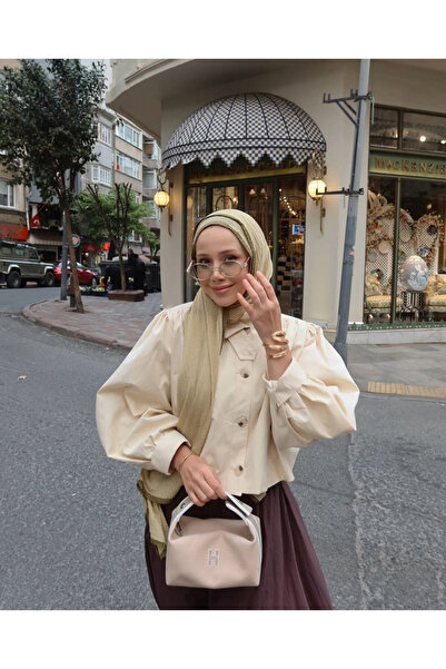 ARMANDA Feyza Hakyemez's Preference - Muslin Shawl - Soft Olive