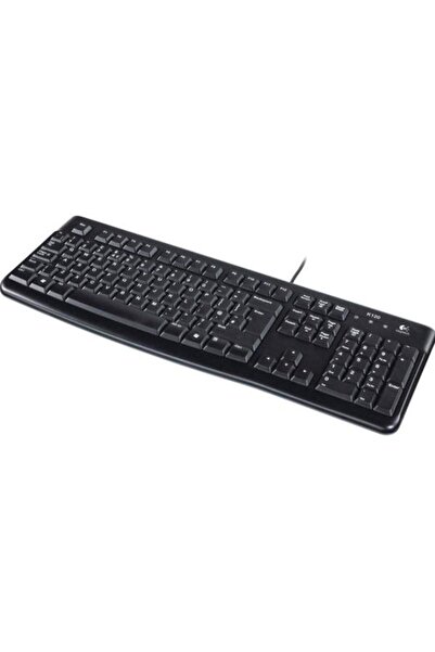 logitech Tastatură K120, USB, aspect britanic (negru)