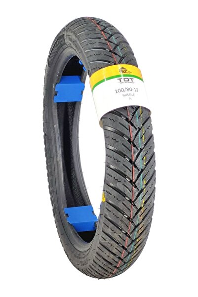 TDT TYRES 100/80-17 PULSAR NS200 /RS200 ÖN LASTİĞİ MİSSİLE TL(DUBLEKS-TUBELESS)