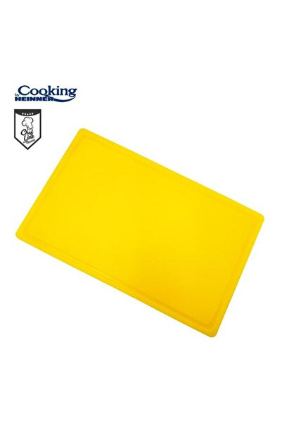 Heinner Tocător cu canelură HR-ADR-532 SG, 53 X 32,5 X 2 cm (galben)