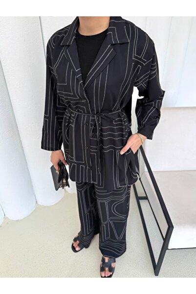 Melike Tatar Σετ με σχέδια με γραμμές 32-2386