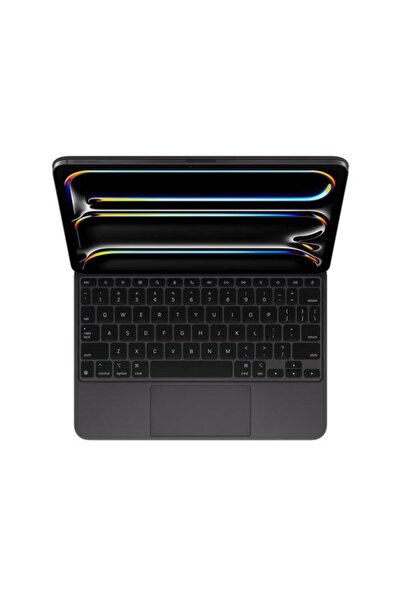 Apple Magic Keyboard MWR23RO/A για iPad Pro 11 ιντσών (M4), Διάταξη RO (Μαύρο)