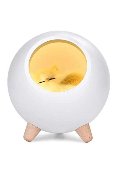 TELLUR Lampă de noapte pentru copii Tellur, reîncărcabilă, pisică